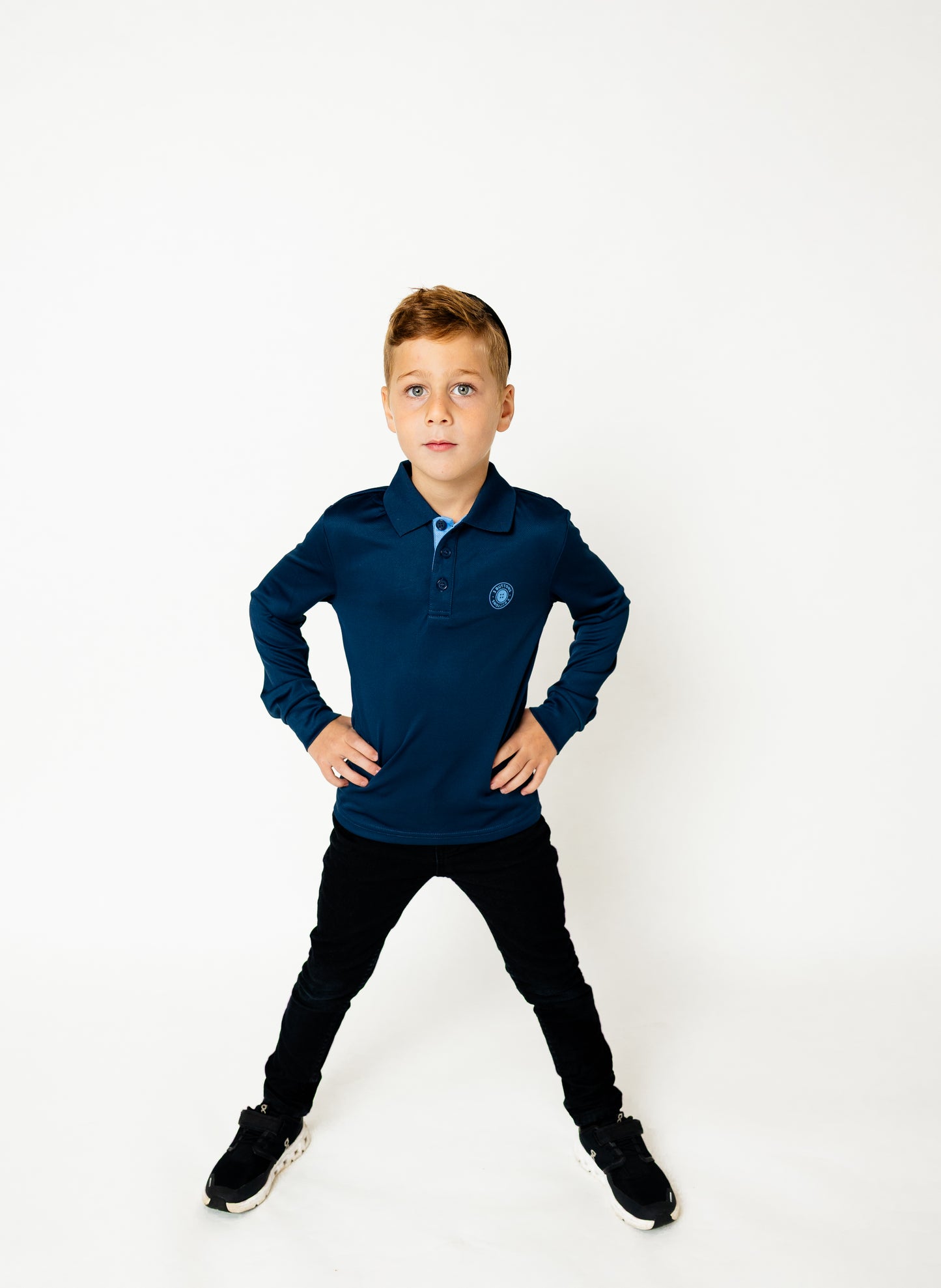 Sport Contrast Polo - blue/lt blue