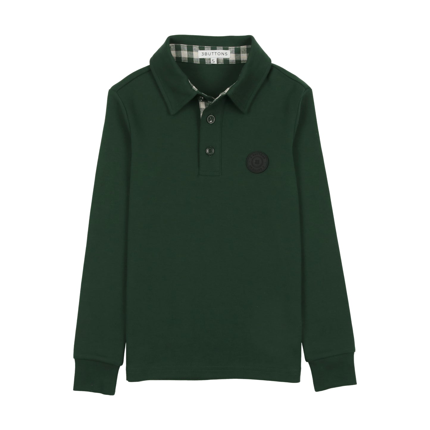 Gingham Polo - green