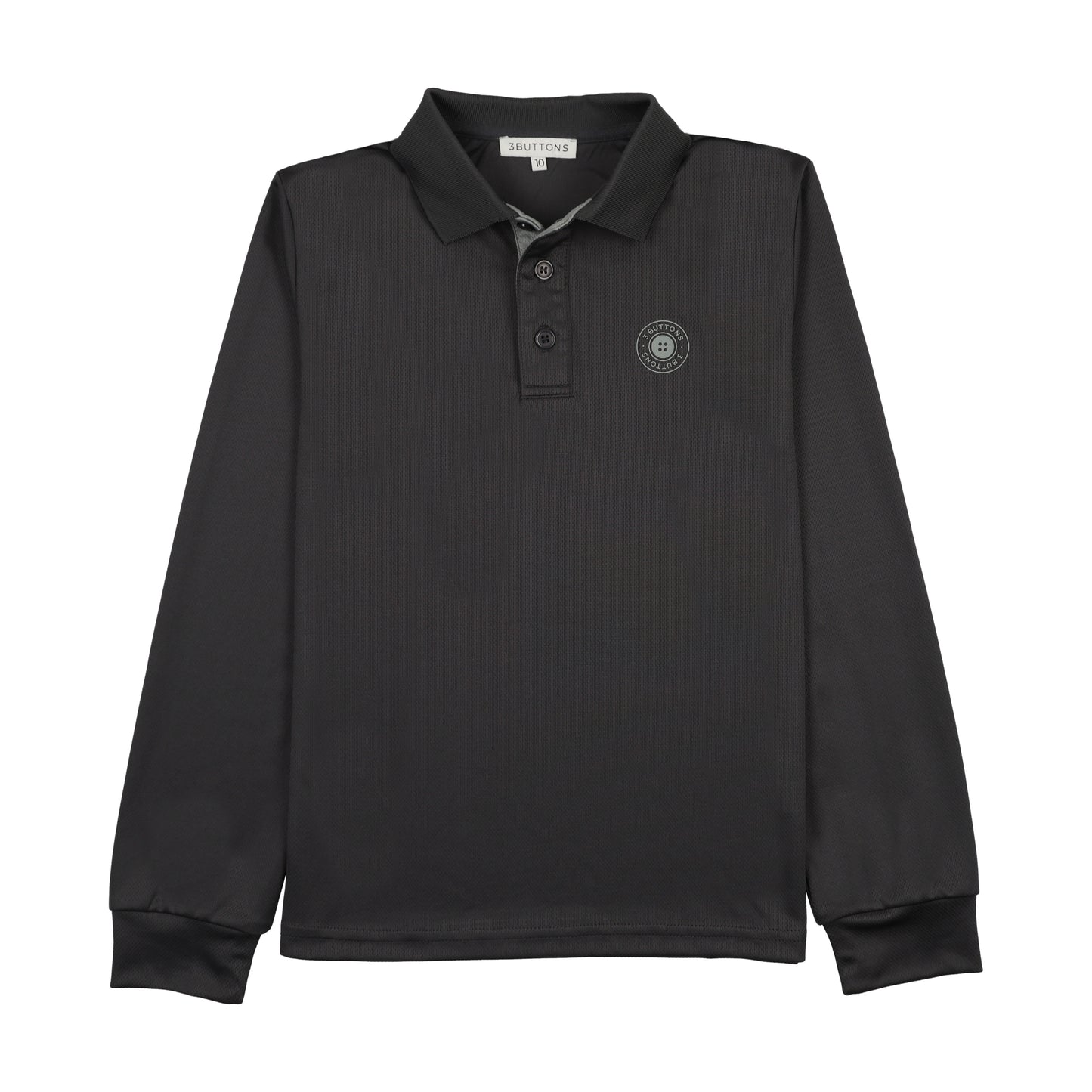 Sport Contrast Polo - dk gray/lt gray