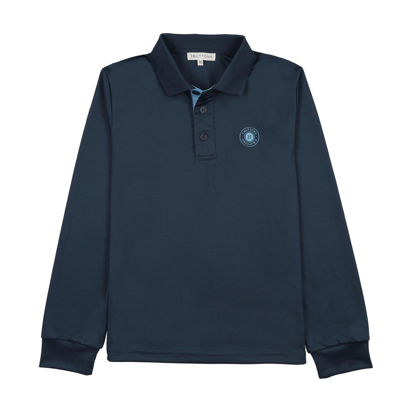 Sport Contrast Polo - blue/lt blue