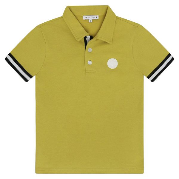 Stripe Polo - lime