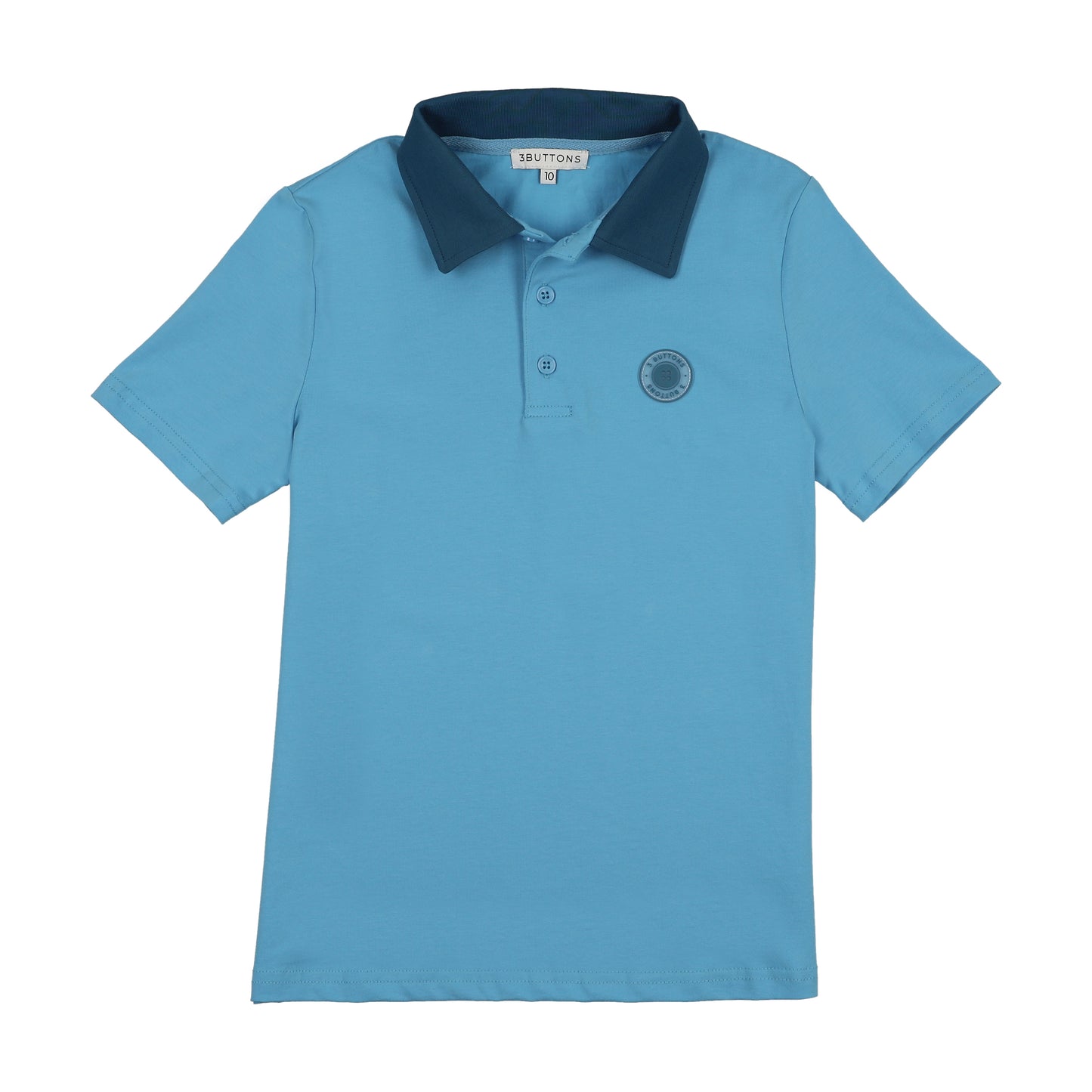 Contrast Collar - light blue/dark blue