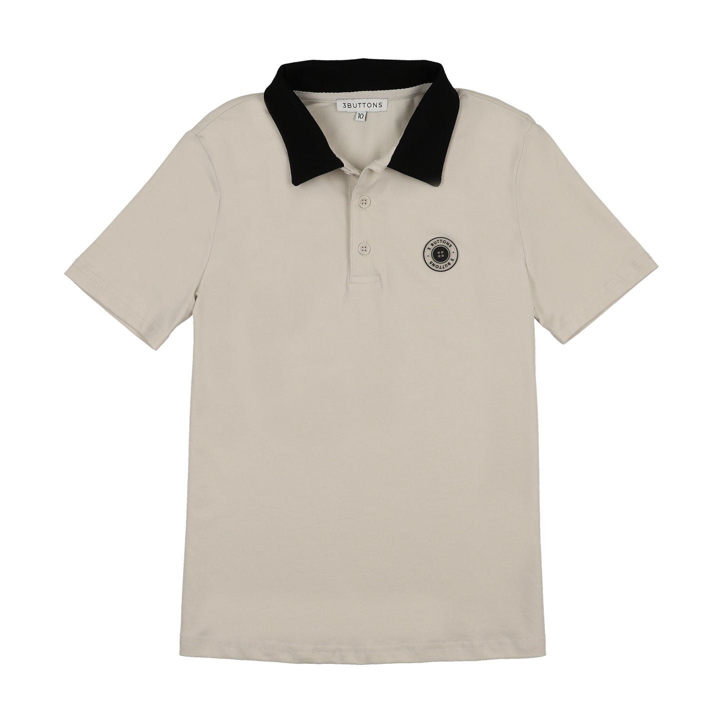 Contrast Collar - pale gray/black