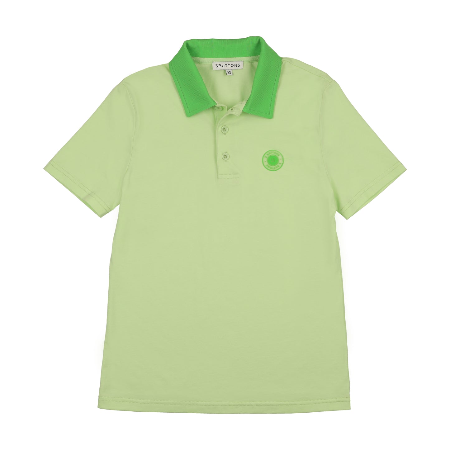Contrast Collar - light green/dark green