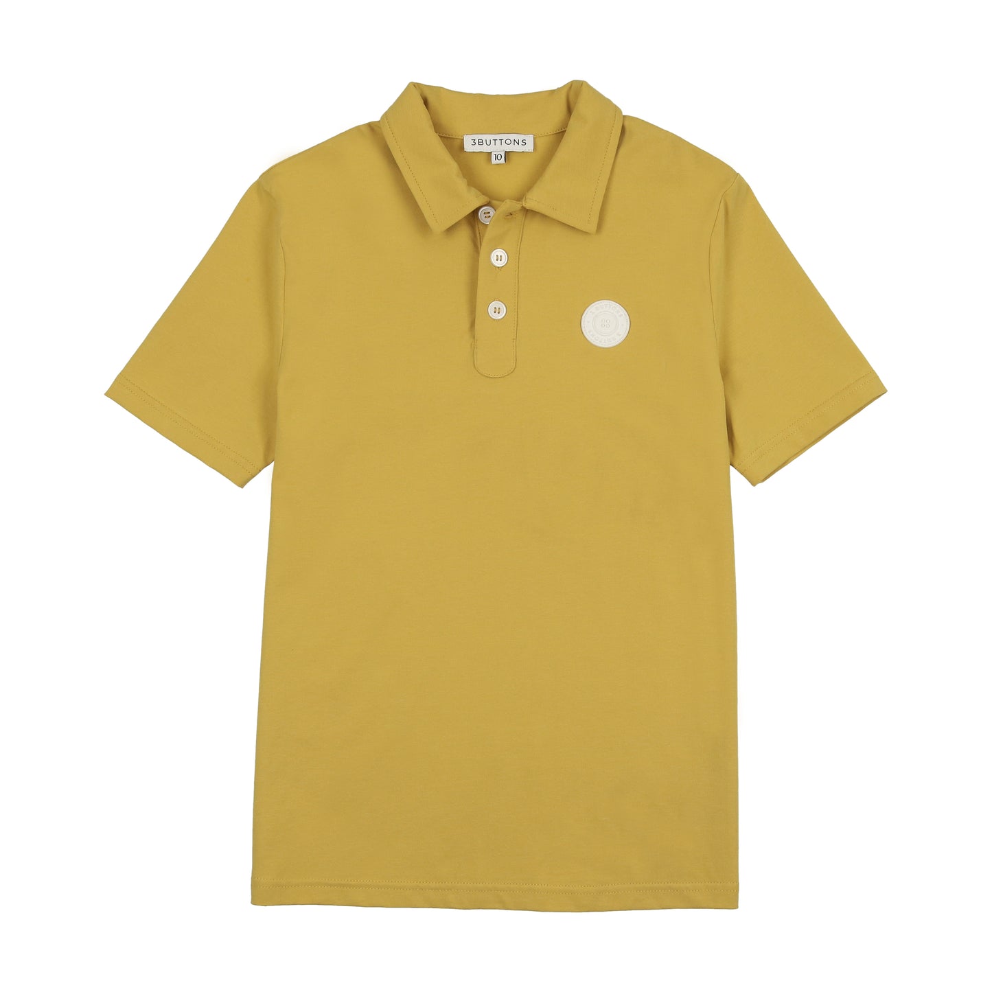 Round Edge Polo - golden yellow