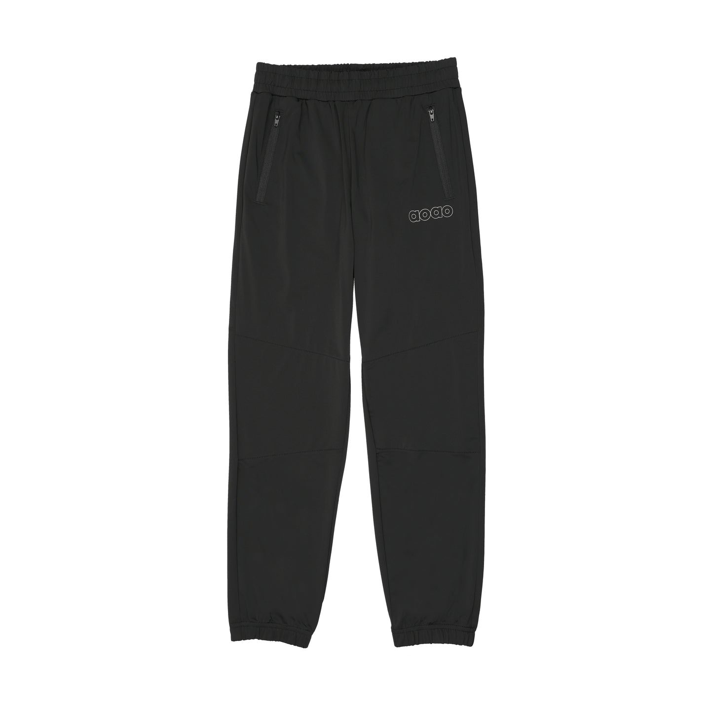 Sports Pants - elastic bottom - black